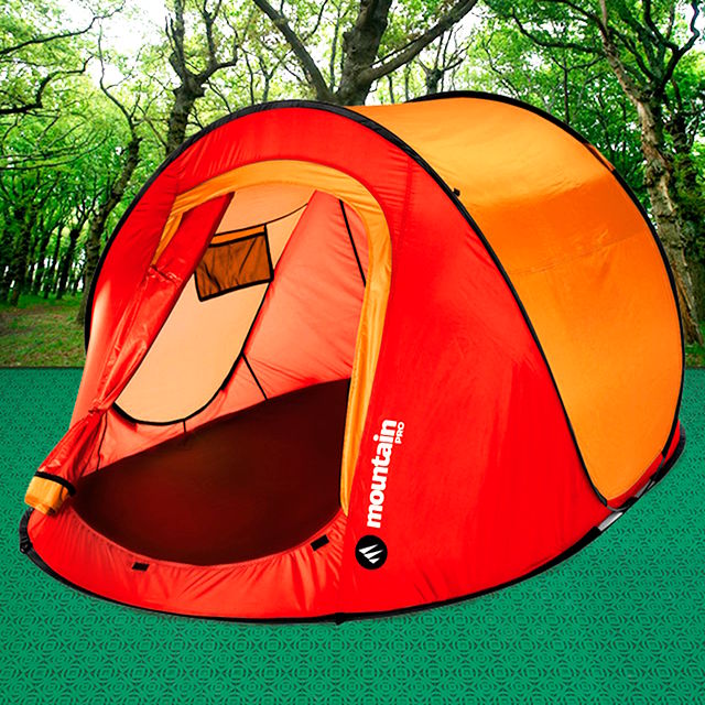 Get to level the floor to install your tent with the camping tiles of Loseplast