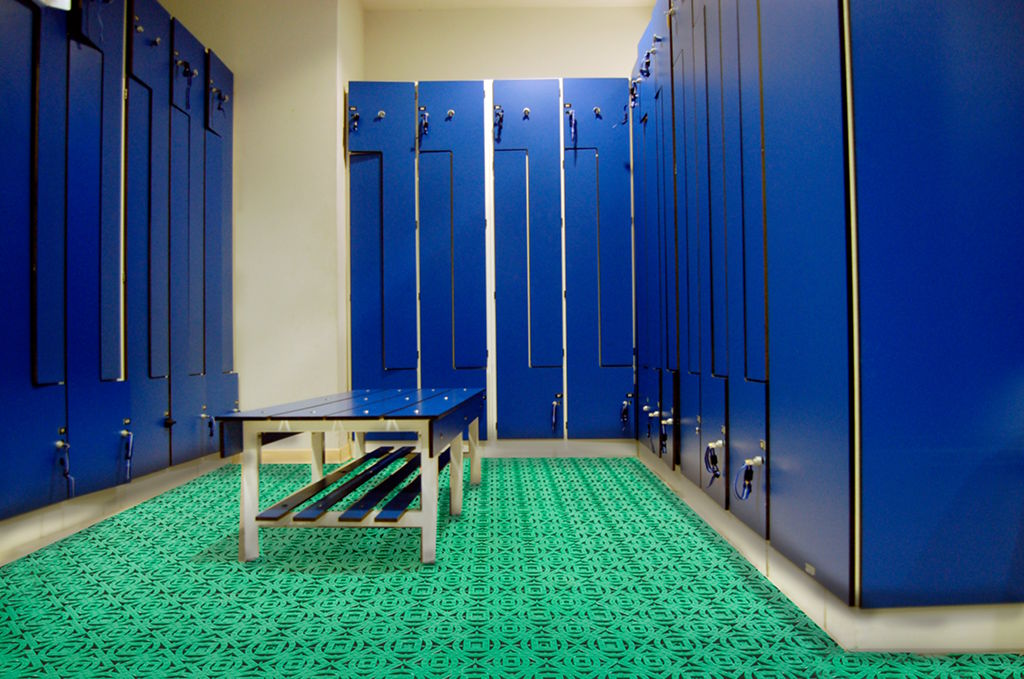 The ITM gym tile is a perfect product for sports spaces